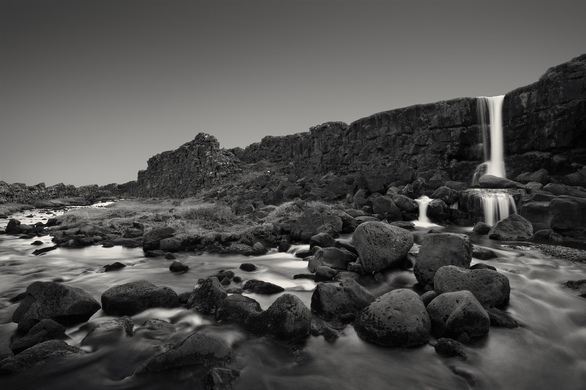 Between Continents — Þingvellir — Southwest Iceland, fine art photography print by Daniel Hákon